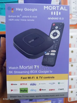 Mortal T1 - 8K Streaming Box / Android TV Box