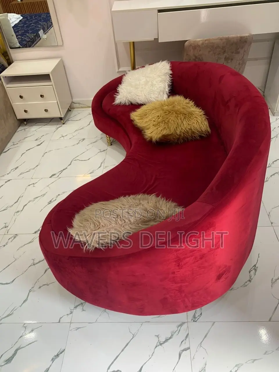 C Shape Curved Sofa for Sale
