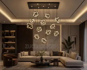 Modern Luxury Crystal Chandelier Light for Interior Decor