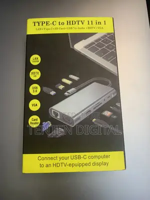 TYPE-C to HDTV 11 in 1 Adapter