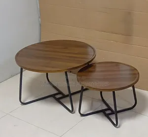 Wooden Center Table 2in1 Set