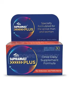 Supramult Plus Multivitamin & Minerals With Ginseng - 30 COUNT