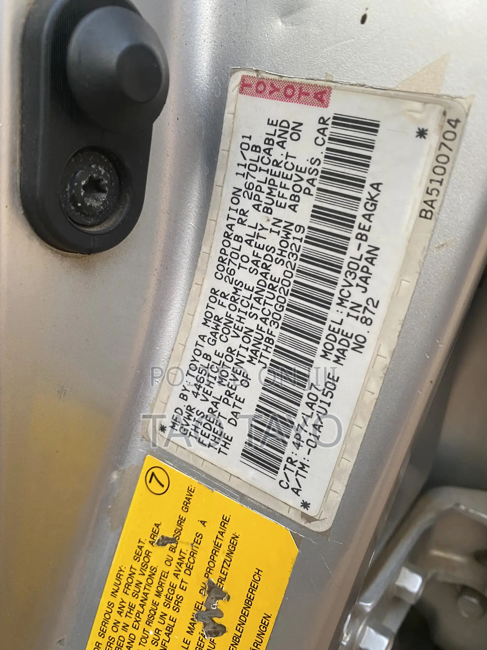 Lexus ES 2003 Silver