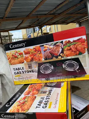 Brand New Century Double Infrared Burner Glass Table Gas Stove