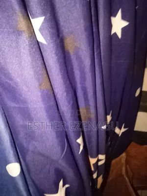 Curtain Rod and Bed Sheets