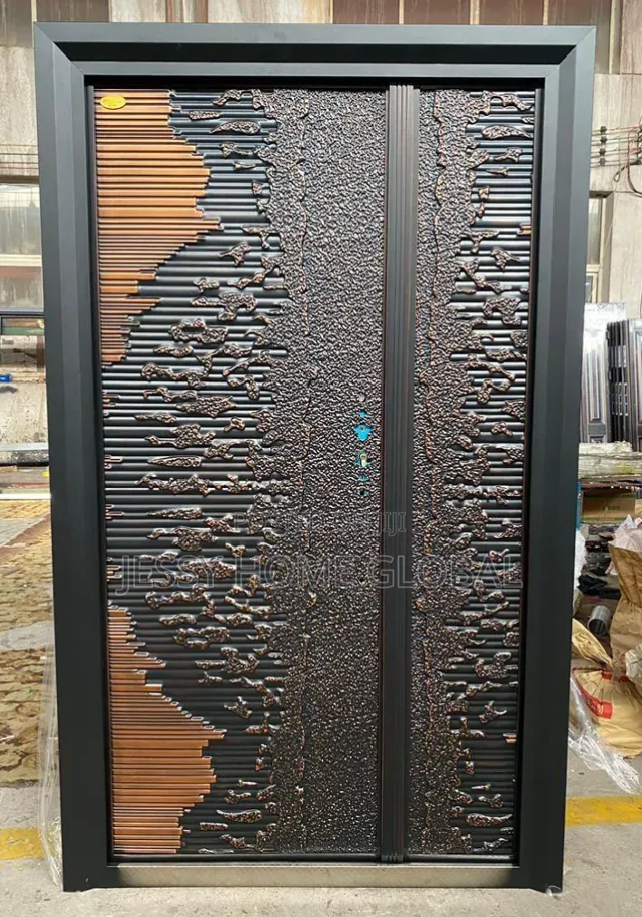 4ft by 7ft Cast Door Ocean Waves