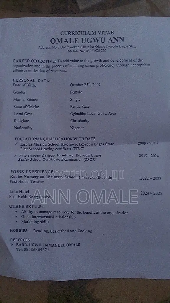 Other CV