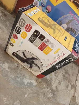 Brand New Century FRCB-45 (18") Rechargeable Wall for Fan for Home