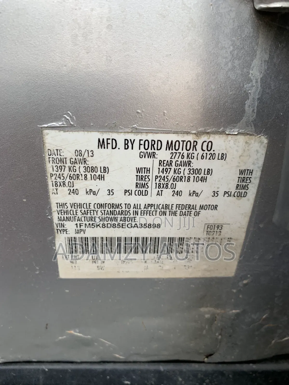 Ford Explorer 2014 Gray