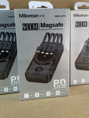 Mikorean 20000mah Wired/Wireless Power Bank