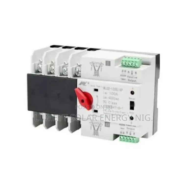 Geya 100A Automatic Transfer Changeover Switch W2r-4p