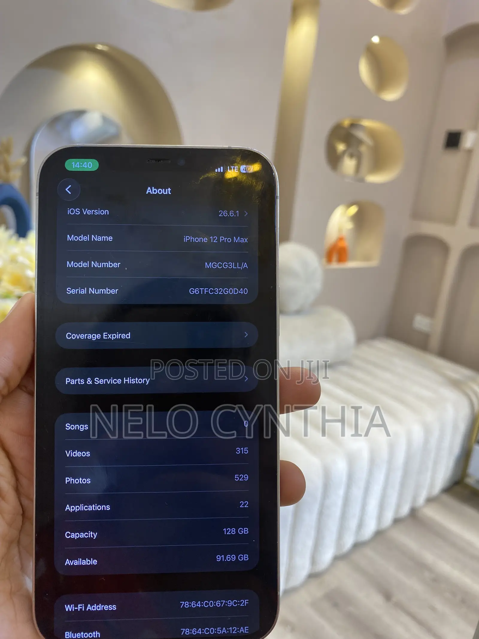Apple iPhone 12 Pro Max 128 GB Gold