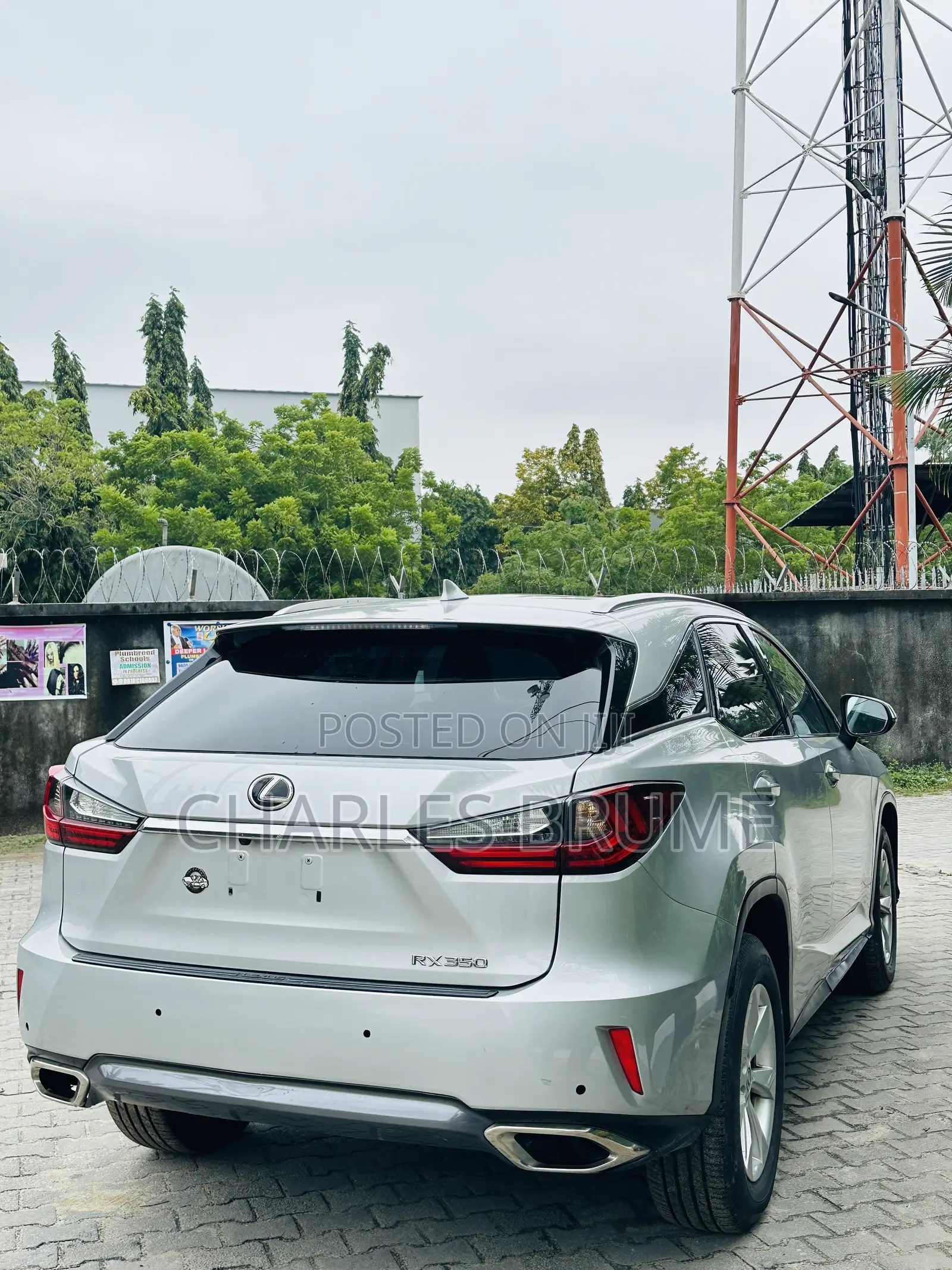 Lexus RX 350 FWD 2016 Gray