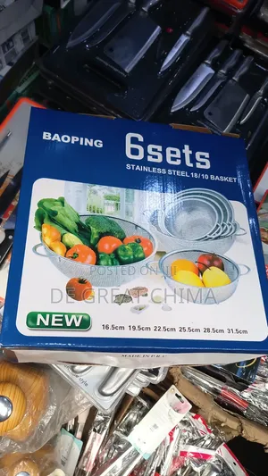 6in1 Stainless Steel Seive