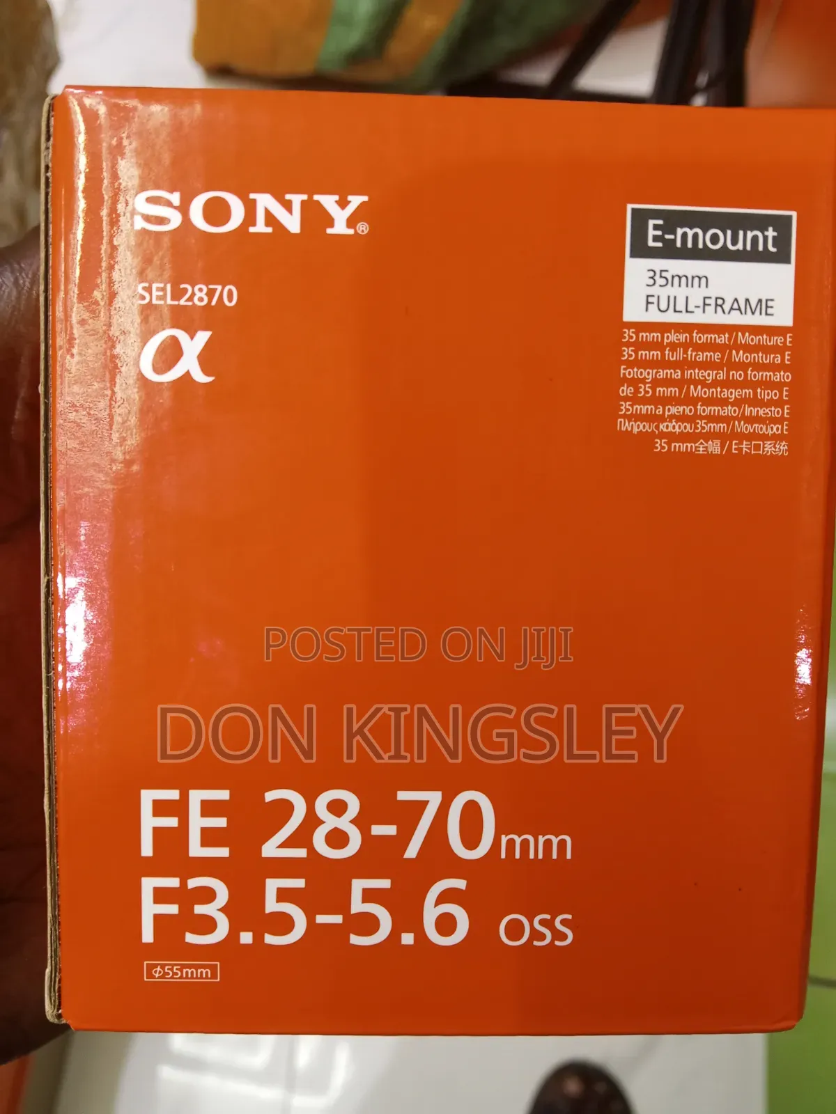 Sony 28-70mm. E-Mount Lens
