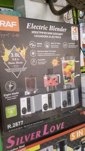 RAF Heavy-Duty 2600W 3-in-1 Electric Blender & Food Processor (3.0L)