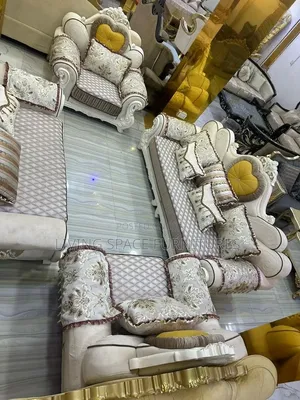 Luxury Royal Sofa Fabric Chairs by 7Seaters