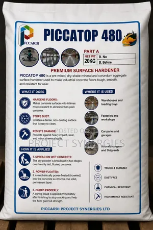 PiccaTop 480 - CONCRETE FLOOR HARDENER