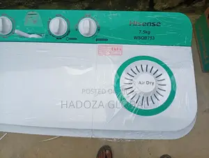 Hisense 7.5kg Washing Machine – Designed for Convenient Home Laundry