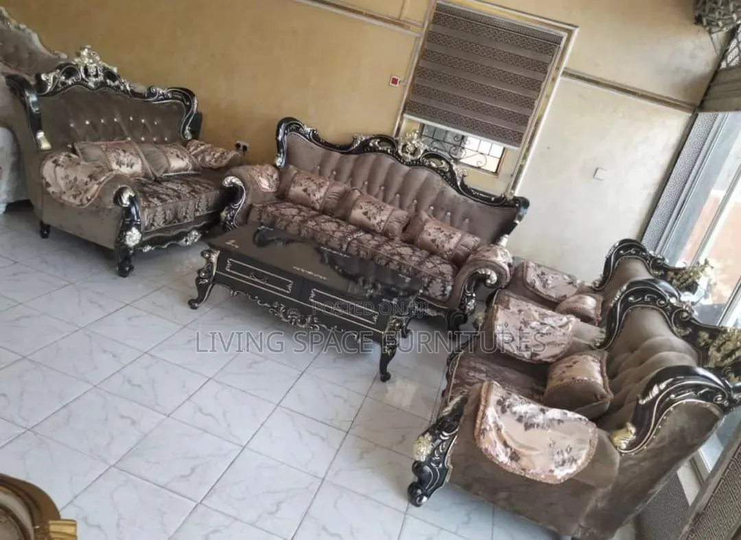 Royal Sofa Chairs by 7Seaters With Center Table Set