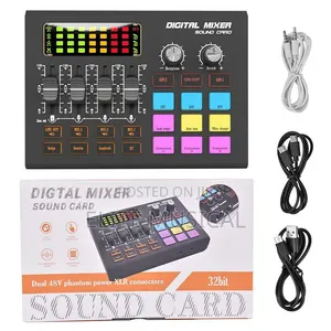 Professional Digital Mixer Live Sound Card