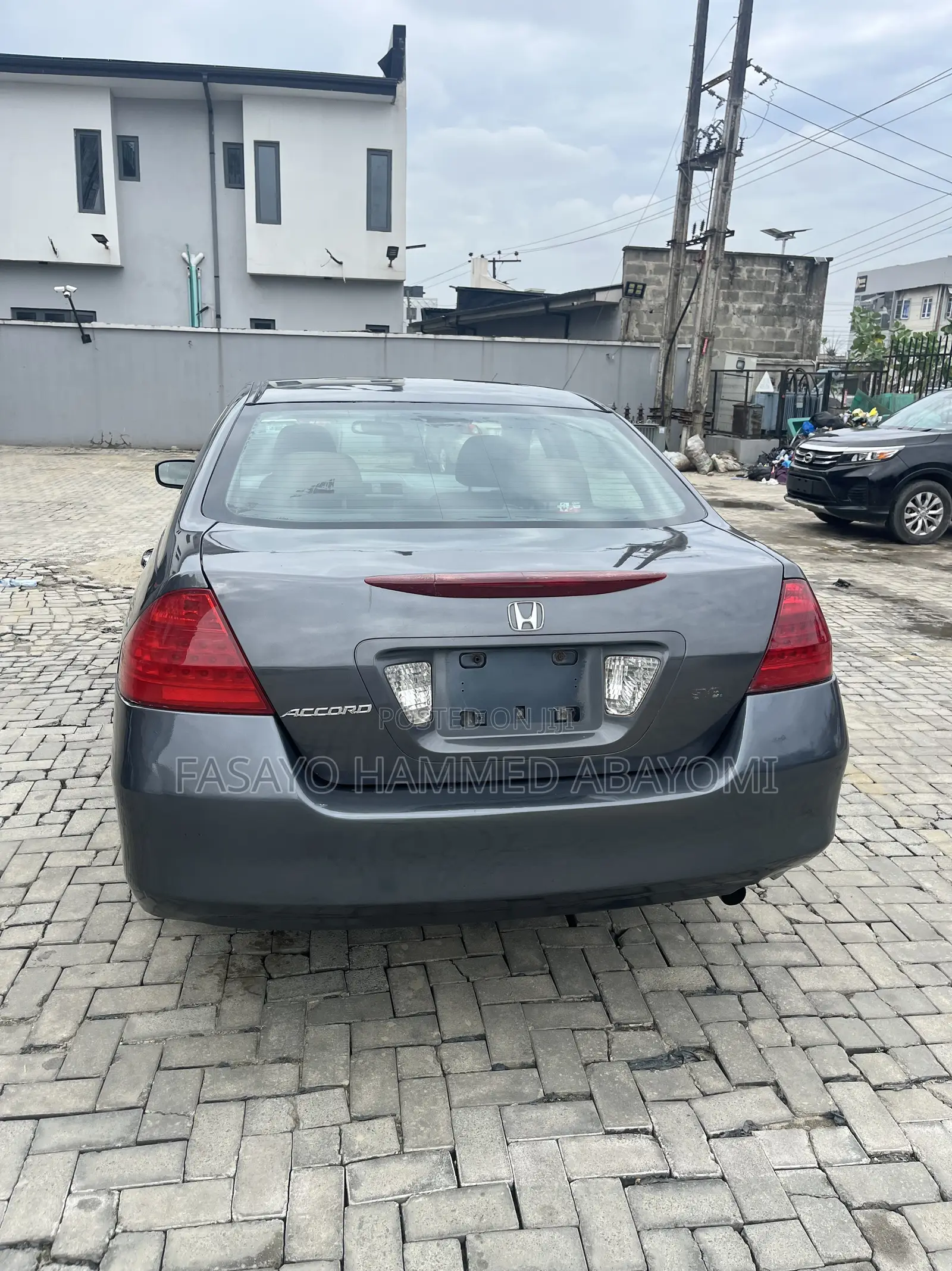 Honda Accord 2.4 2007 Gray