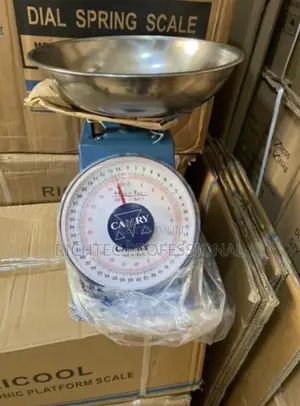 High Quality Analog Dial Scale With Stainless Steel Bowl Tray