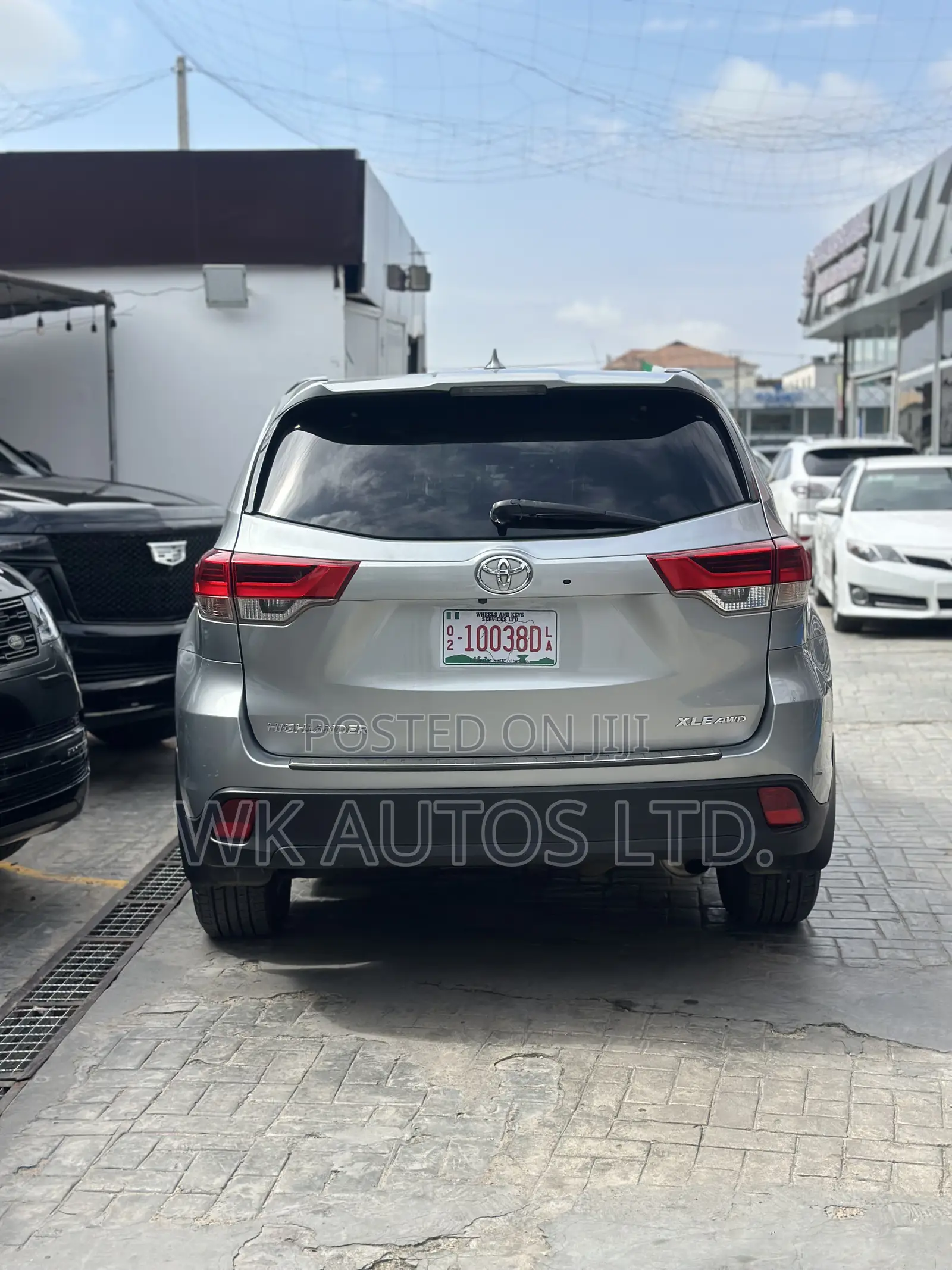 Toyota Highlander XLE 2019 Silver