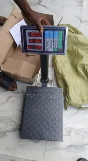 Heavy-Duty Commercial Electronic Digital Platform Scale-100kg