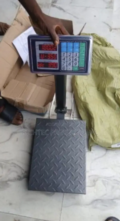 Heavy-Duty Commercial Electronic Digital Platform Scale-100kg