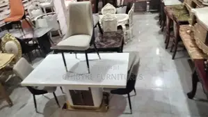Marble Top Dining Table by Six