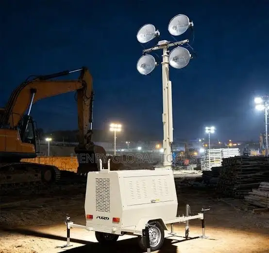 7.5kva Tower Light – Mobile Lighting Tower
