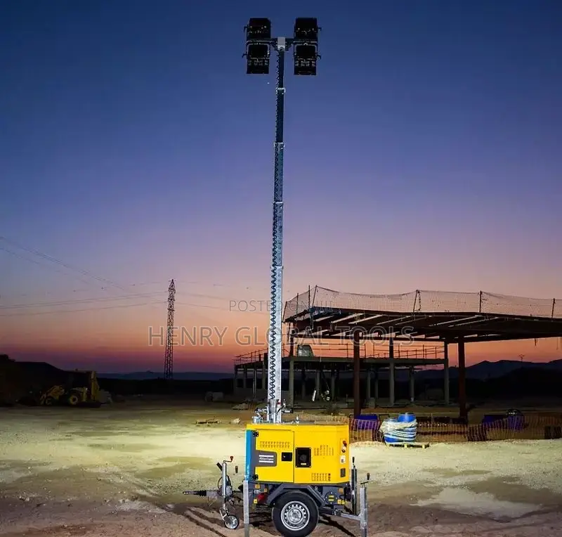 7.5kva Tower Light – Mobile Lighting Tower