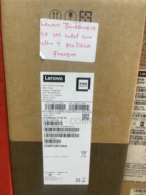 New Laptop Lenovo ThinkBook 14 G8 IAL 16GB Intel Core Ultra 9 SSD 512GB