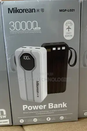 Mikorean 30000mah 22.5w Powerbank