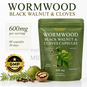 Wormwood, Black Walnut & Cloves Capsules Highstrength