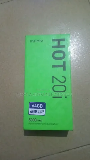 Infinix Hot 20i 128 GB Black