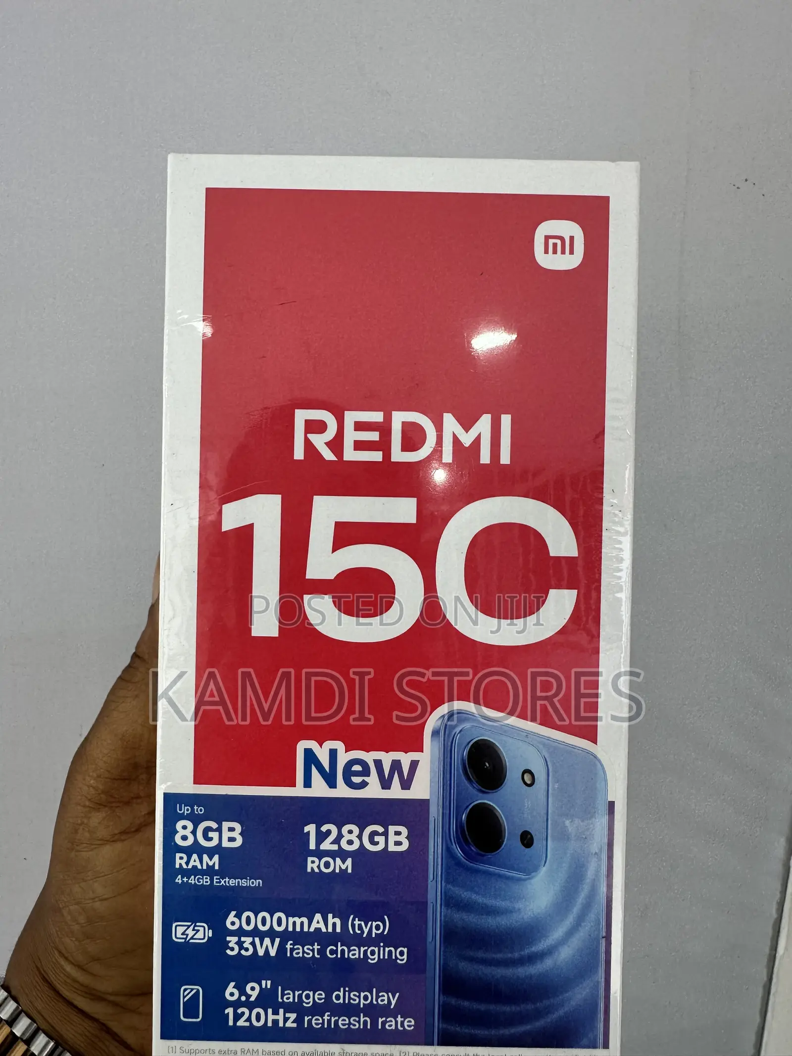 New Xiaomi Redmi 15C 4G 128 GB Black