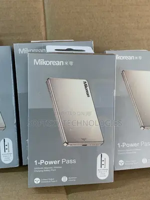 Mikorean 1-Powerpass 5000mah Magnetic Wirelesspower Bank