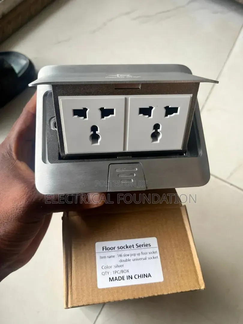 13amps Double Floor Socket or Table Socket