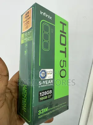 New Infinix Hot 50 128 GB Black