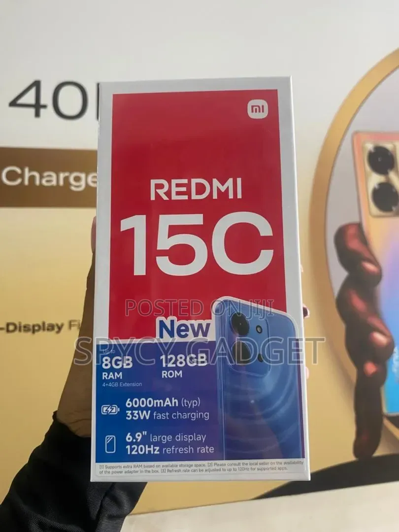 Xiaomi Redmi 15C 128 GB Black