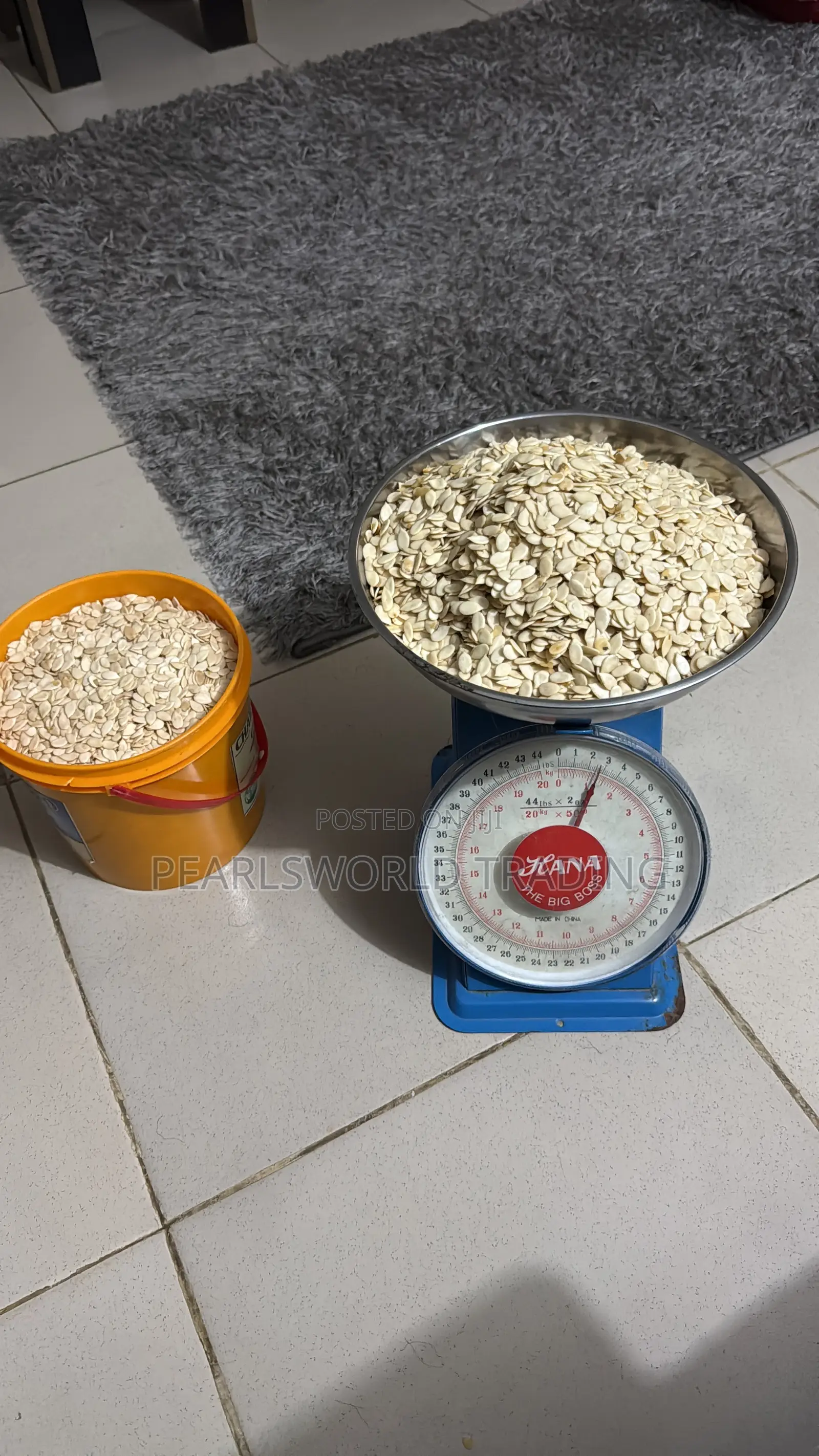 Premium Hand-Peeled Egusi – Clean & Stone-Free