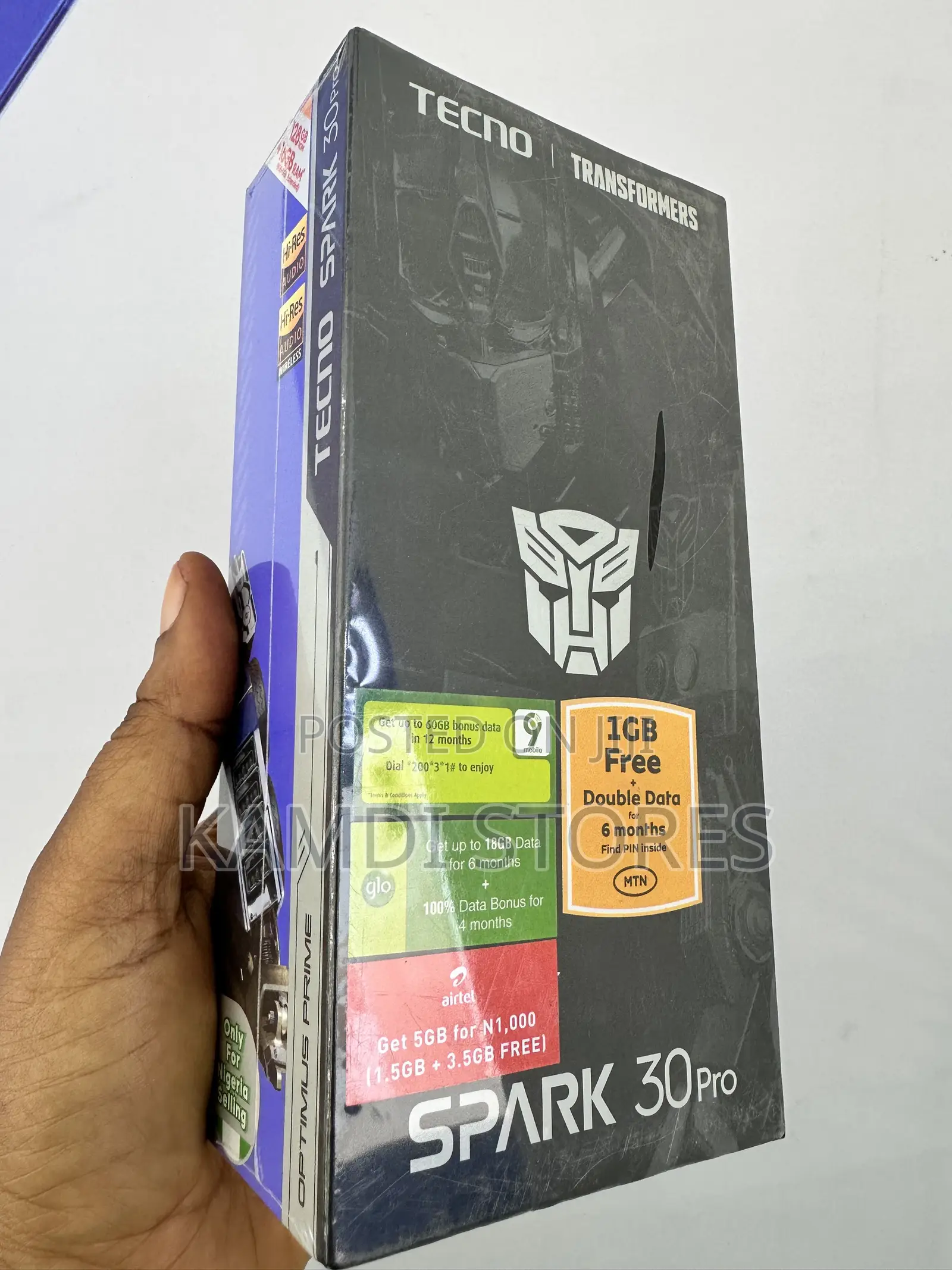 New Tecno Spark 30 Pro 128 GB Black