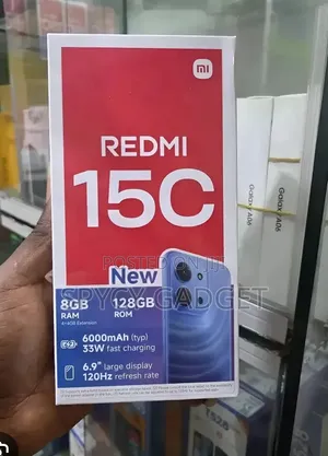 Xiaomi Redmi 15C 128 GB Black