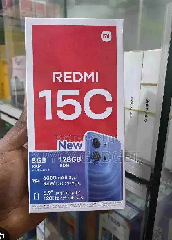 Xiaomi Redmi 15C 128 GB Black
