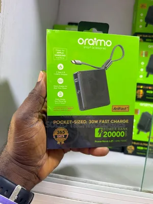 Oriamo 20000MAH Pocket Sized 30W  Power Bank