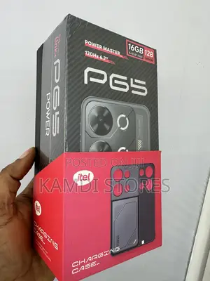 New Itel P65 128 GB Blue