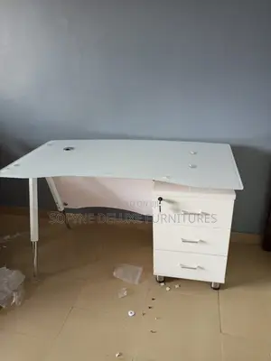 White Office Table