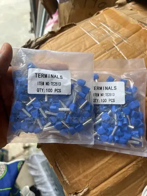 4mm Bootlace Pin Lug (Blue) Packet